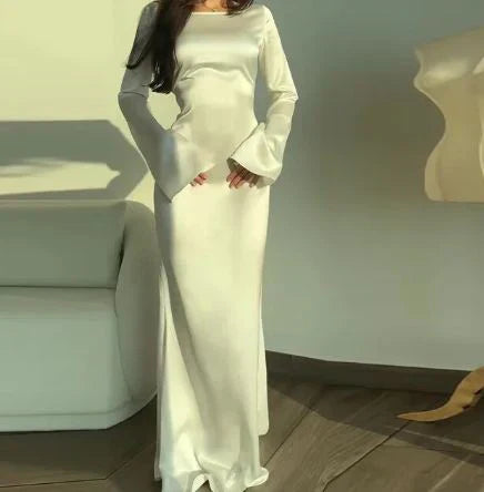 Annie - Elegant långärmad klännin