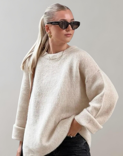 Yeleen | Överdimensionerad Dam Pullover