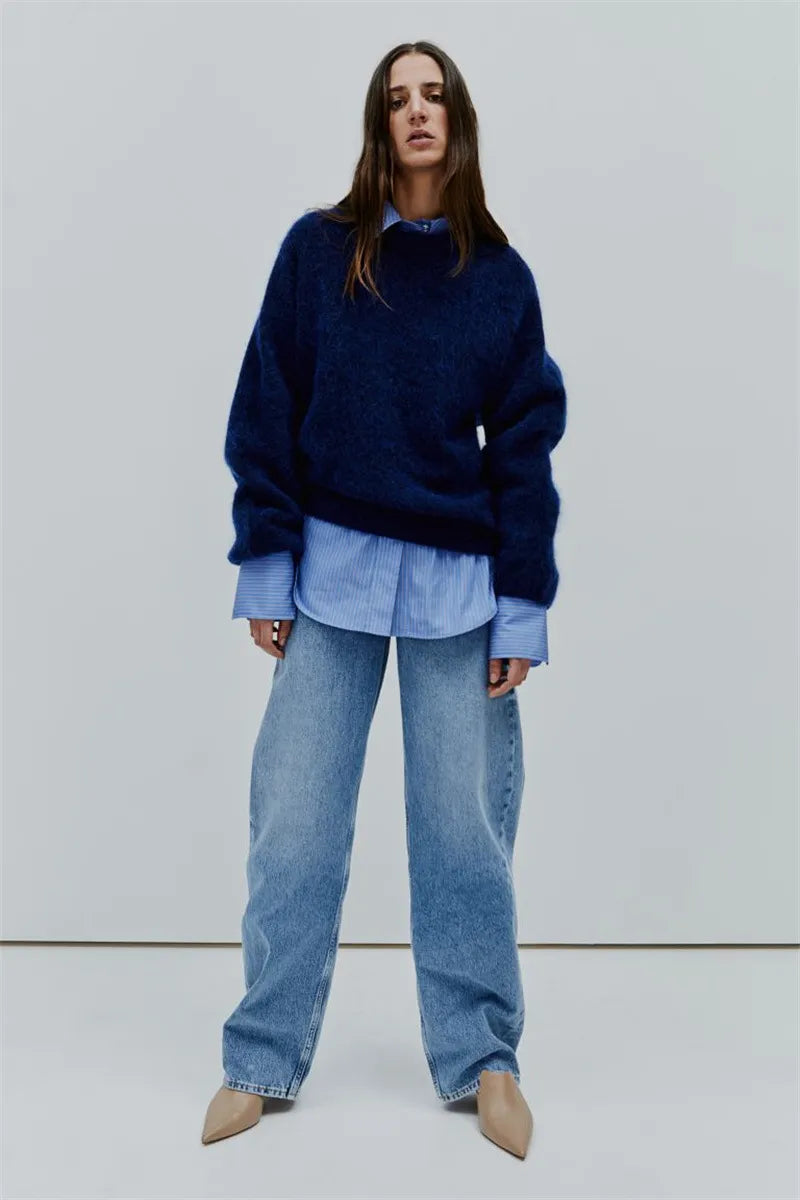 Yeleen | Överdimensionerad Dam Pullover