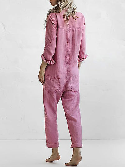 Annah - Jumpsuit med lång ärm