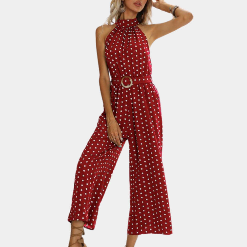 Selene | Eleganta Halterhals Overall
