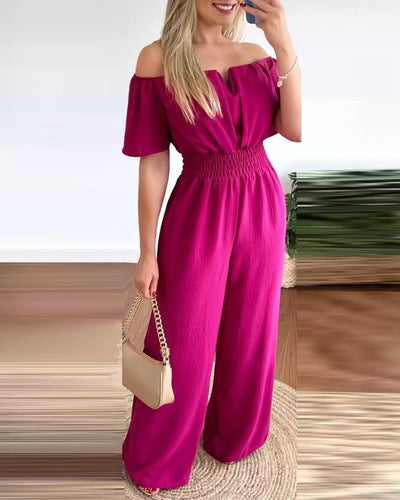 Brionna - Elegant Axelbandslös Jumpsuit