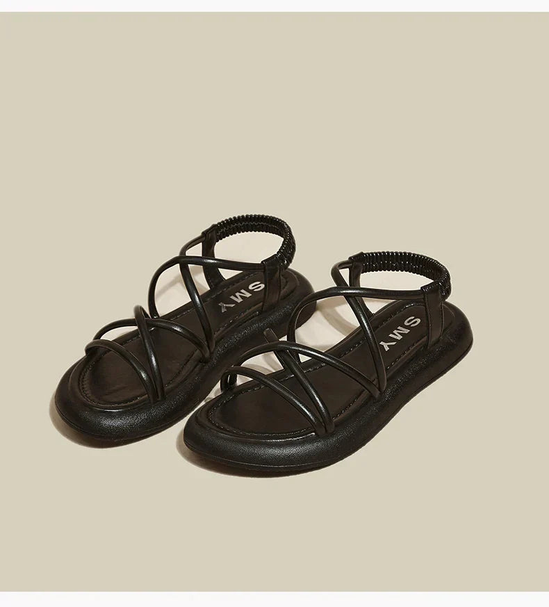 Brielle™ | Mångsidiga Sandaler med Mjuk Sula och Sträng