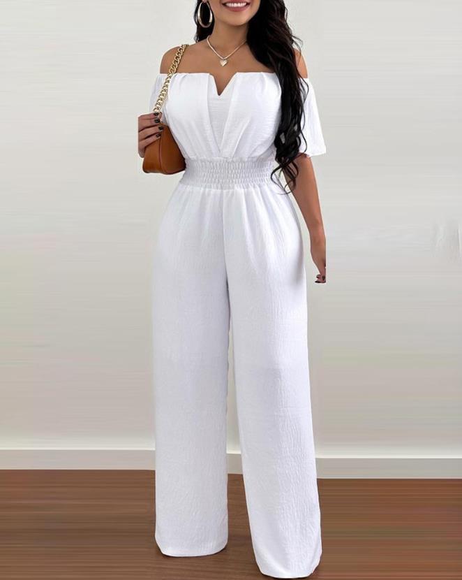 Brionna - Elegant Axelbandslös Jumpsuit