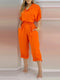 Elisa - Jumpsuit för Kvinnor med Krage
