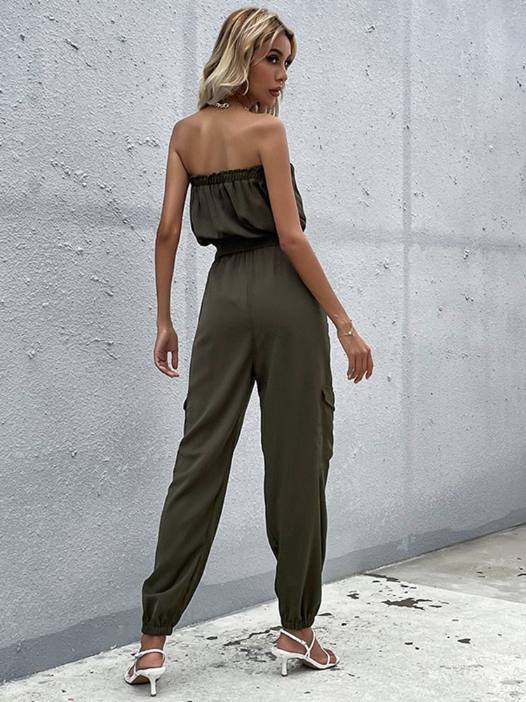 Darcy - Kvinnor Cargo Jumpsuit