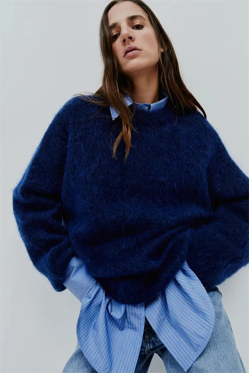 Yeleen | Överdimensionerad Dam Pullover