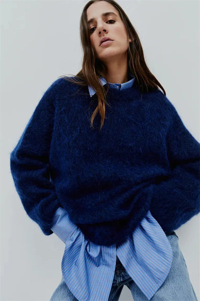 Yeleen | Överdimensionerad Dam Pullover