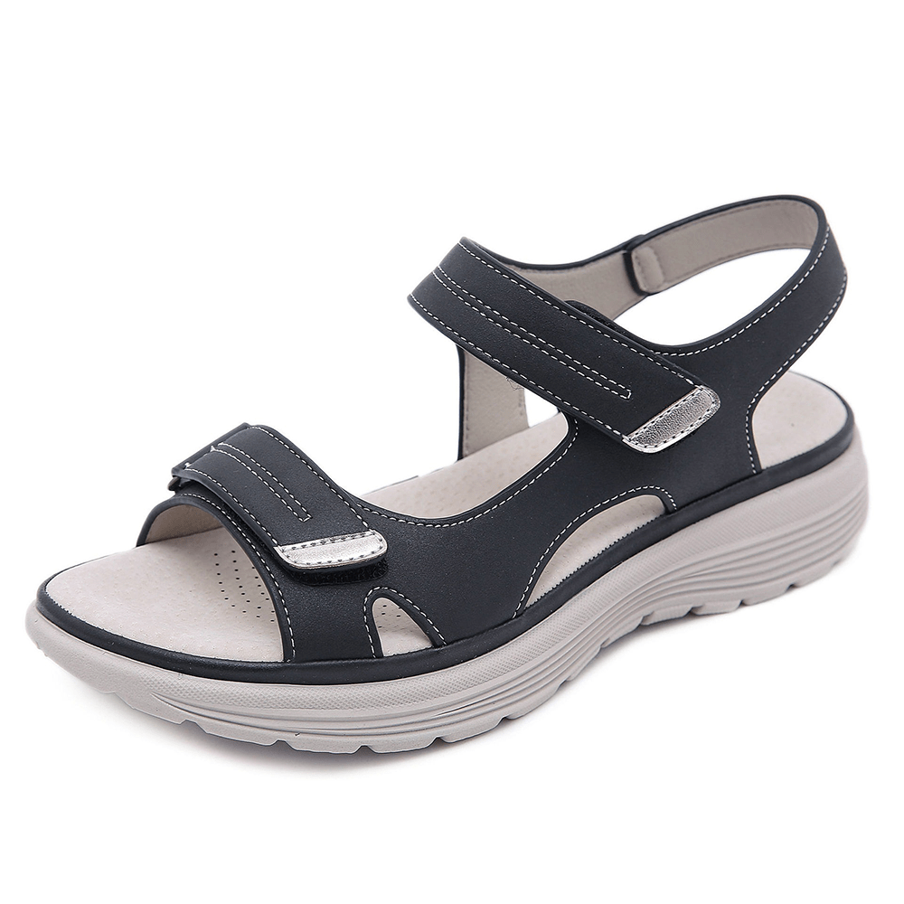 Elysia™ | Ortopediska platta sandaler med stor sula