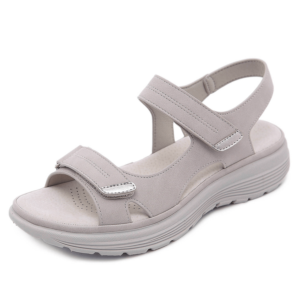 Elysia™ | Ortopediska platta sandaler med stor sula