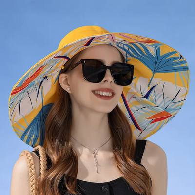 Gabriella™ |  Dubbelsidig Bredbrättad Elegant Solhatt