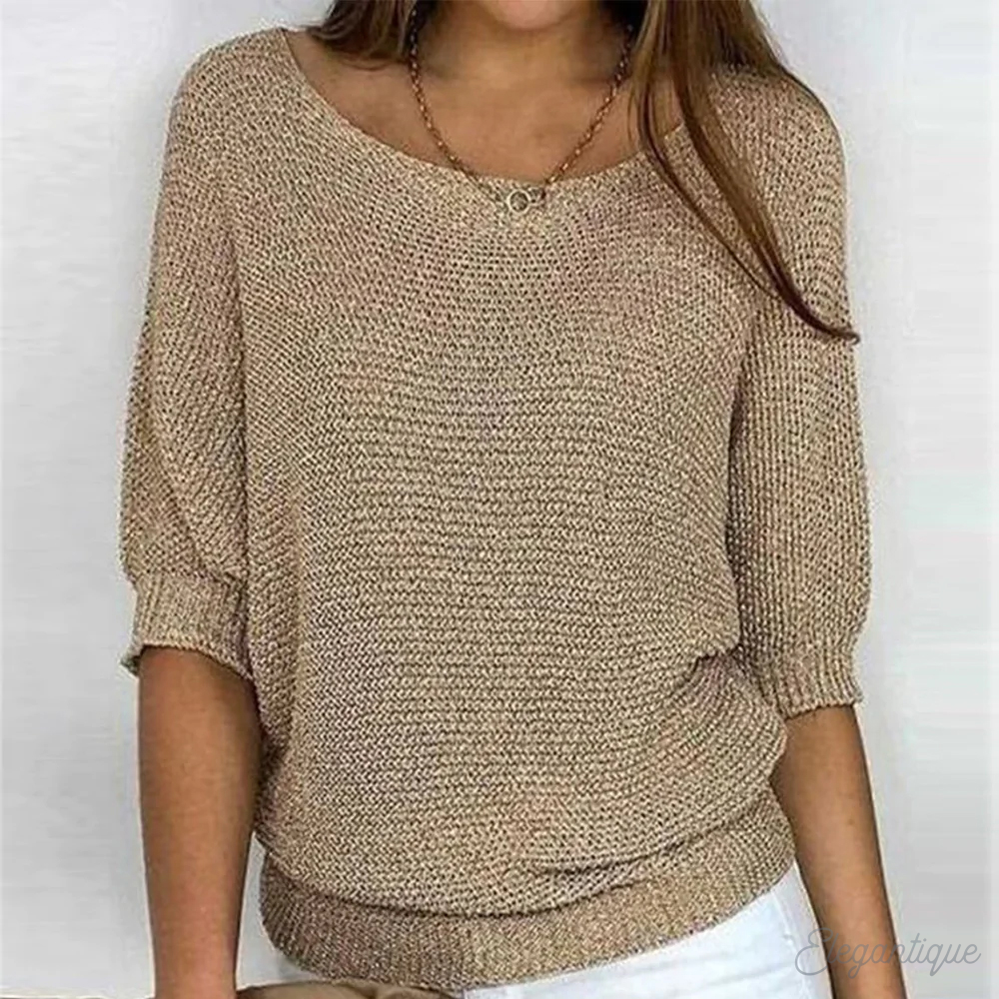 Elegant och bekväm Willemijn-tröja